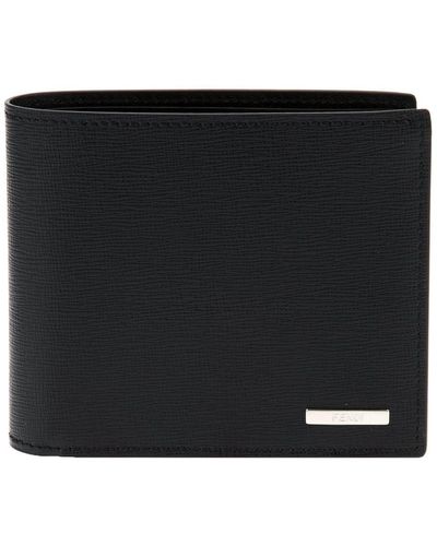 Fendi 'elite' Billfold Wallet - Zwart