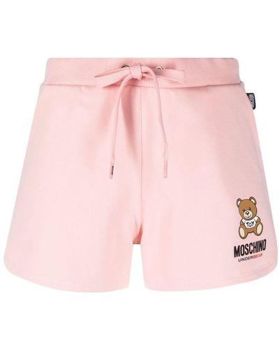 Moschino Teddy-bear Pajama Bottoms - Pink