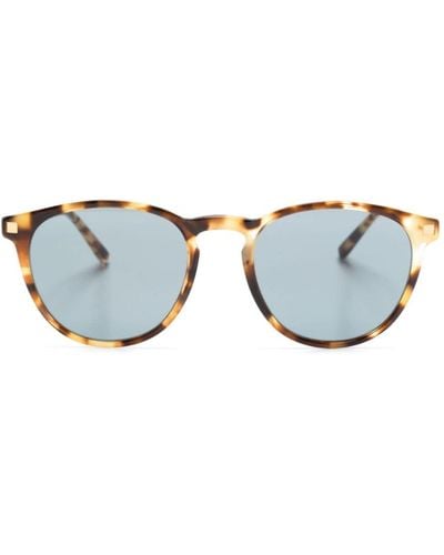 Mykita Nukka 924 Round-frame Sunglasses - Blue