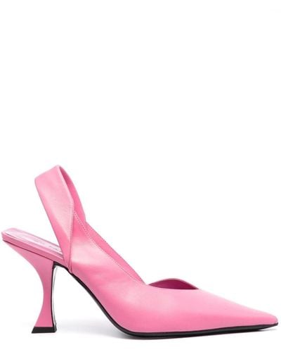 BY FAR Slingback-Pumps 90mm - Pink