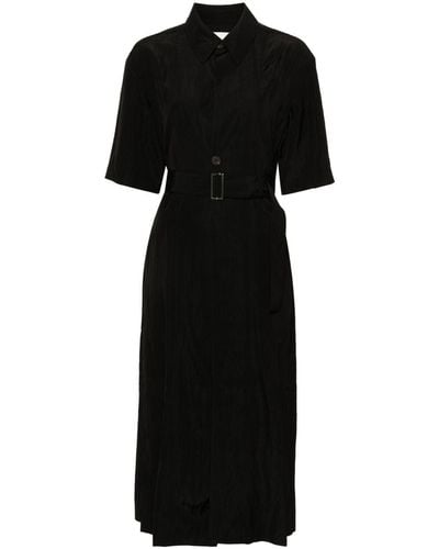 Studio Nicholson Arden Midi Shirt Dress - Black