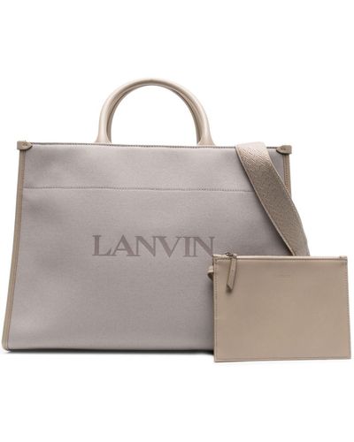 Lanvin In&out Tote Bag - Gray