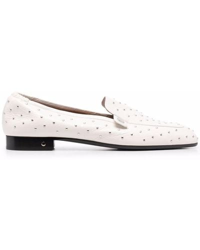 Laurence Dacade Angela Leather Loafers - White