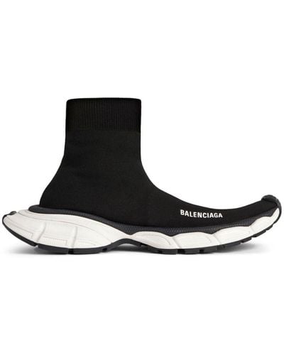 Balenciaga 3xl Sock Knitted Sneakers - White
