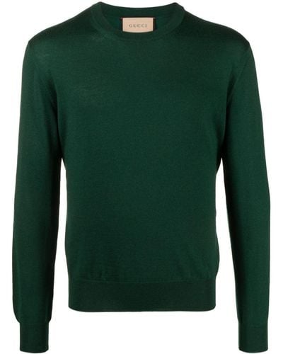 Gucci ロゴ セーター - グリーン