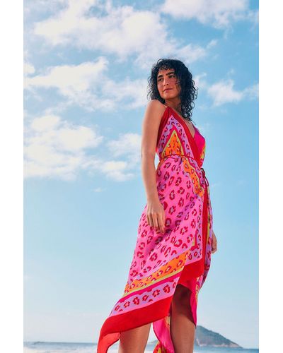 Farm Rio Ocean Red FARM Rio Beachwear and swimwear outfits for Women | Lyst