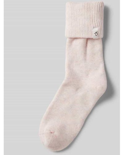 Calvin Klein Socken mit Label-Detail - Natur