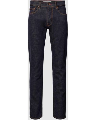 Pierre Cardin Tapered Fit-jeans Met Labeldetail - Blauw