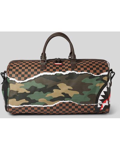 Sprayground Duffle Bag mit Camouflage-Muster Modell 'TEAR IT UP' - Mehrfarbig