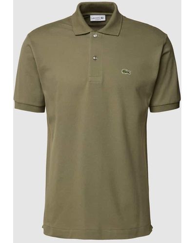 Lacoste Classic Fit Poloshirt mit Label-Detail - Grün