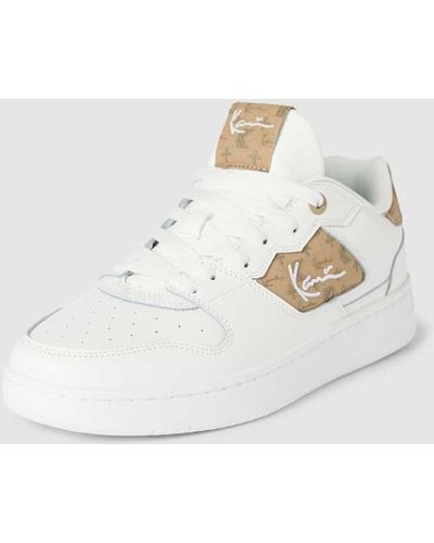 Karlkani Sneaker mit Label-Stitching Modell '89 Classic' - Weiß