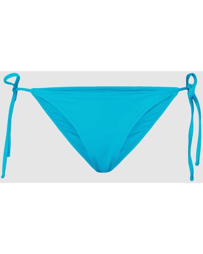Guess Bikinislip Met Labeldetail - Blauw