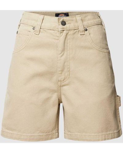 Dickies Shorts im 5-Pocket-Design Modell 'DUCK CANVAS' - Natur
