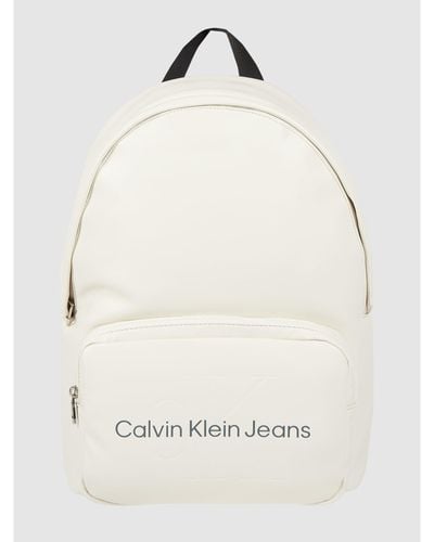 Calvin Klein Rucksack mit Laptopfach - Weiß