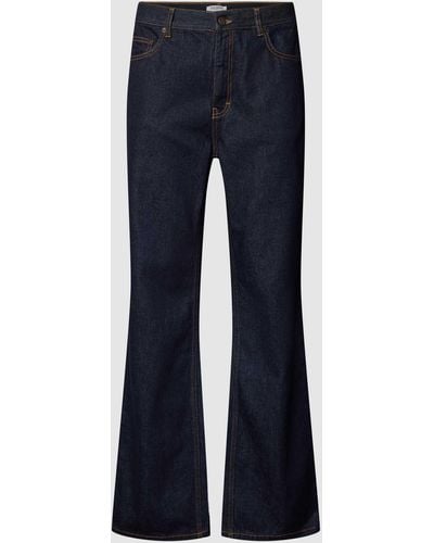 Filippa K Bootcut Jeans aus reiner Baumwolle - Blau