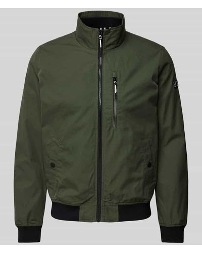 s.Oliver RED LABEL Jacke mit Stehkragen - Grün