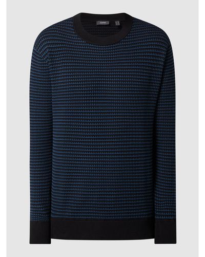 Esprit Pullover aus Pima-Baumwolle - Blau