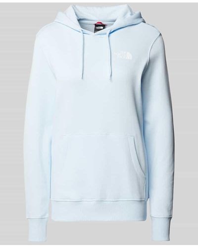 The North Face Hoodie mit Label-Print Modell 'SIMPLE DOME' - Blau