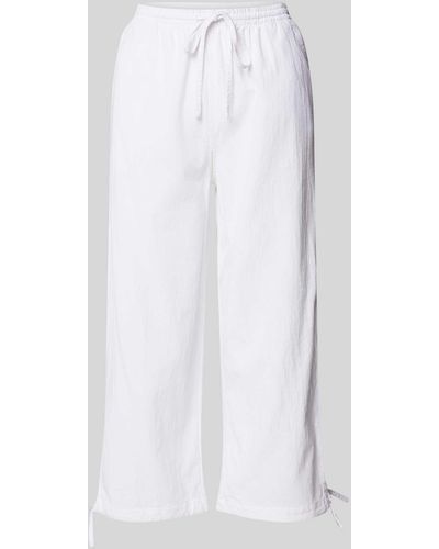 Soya Concept Tapered Fit Hose mit elastischem Bund Modell 'CISSIE' - Weiß