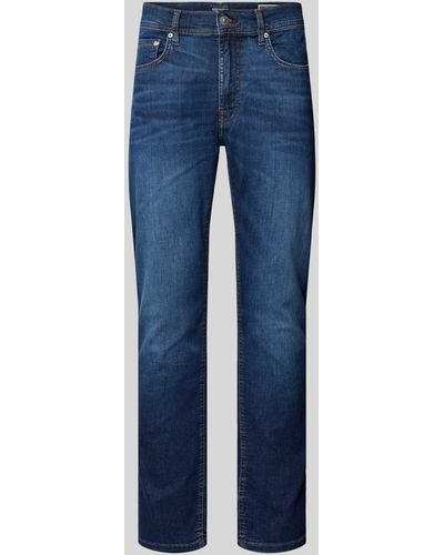 Hechter Paris Regular Fit Jeans Met Steekzakken - Blauw