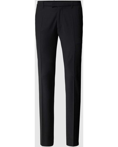 DRYKORN Slim Fit Anzughose mit Stretch-Anteil Modell 'Piet' - 'Drynamic' - Schwarz