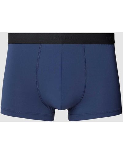 Hanro Pants mit elastischem Bund - Blau