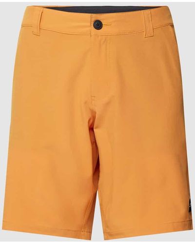 O'neill Sportswear Shorts mit Label-Patch - Orange