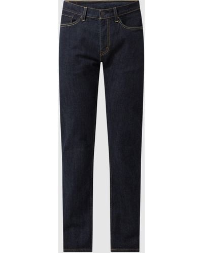 Levi's Regular Fit Jeans mit Stretch-Anteil Modell '505' - 'Water - Blau
