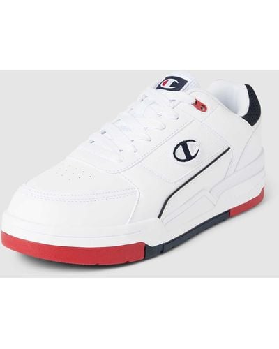 Champion Sneaker mit Logo-Stitching Modell 'REBOUND' - Weiß