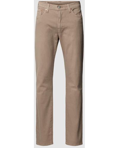 Levi's Slim Fit Jeans mit Stretch-Anteil Modell "511 CRAFT PAPER" - Natur