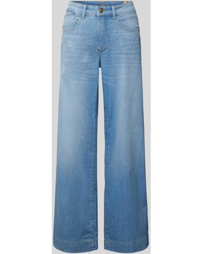M·a·c Flared Cut Jeans - Blauw