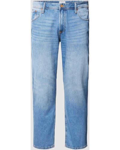 Jack & Jones Plus Size Capri-jeans - Blauw