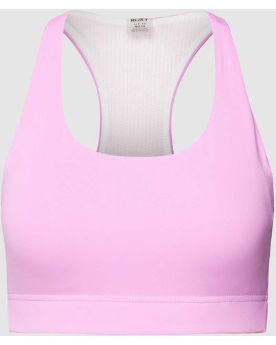 Roxy Sport-BH mit Racerback Modell 'BOLD MOVES' - Pink