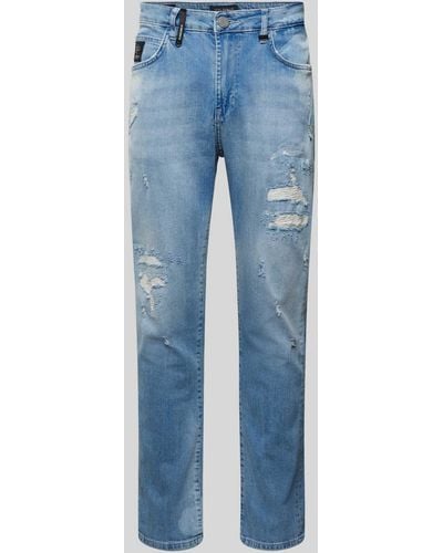 Elias Rumelis Comfort Fit Jeans - Blauw