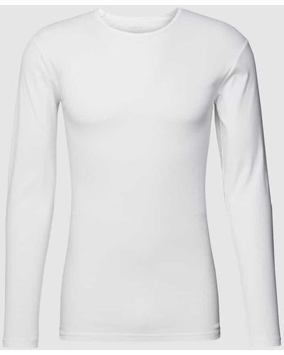 Mey Longsleeve aus Baumwolle - Weiß