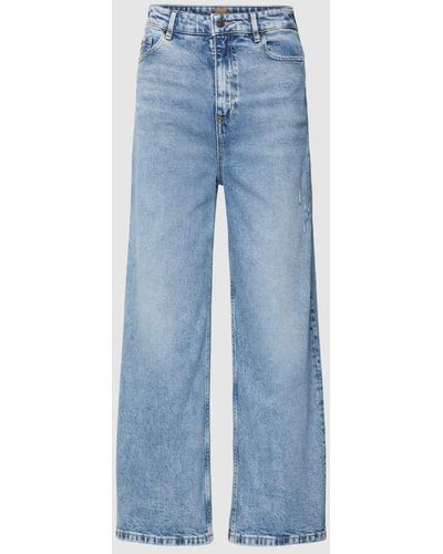 BOSS Jeans mit 5-Pocket-Design Modell 'MARLENE' - Blau
