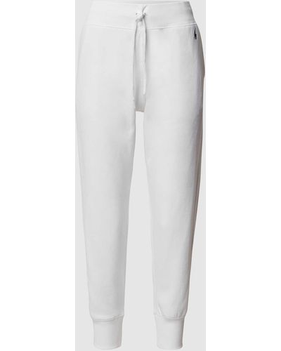 Polo Ralph Lauren Sweatpants mit Label-Stitching - Weiß