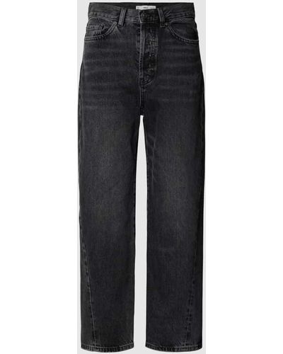 Mango Jeans mit 5-Pocket-Design Modell 'NICOLA' - Schwarz