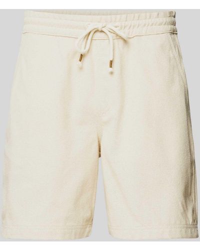Gabba Shorts mit elastischem Bund - Natur