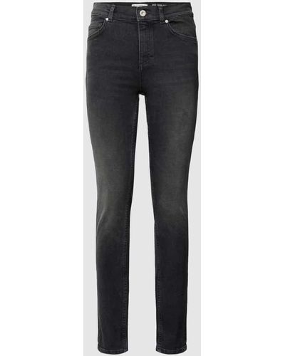 Marc O' Polo Skinny Fit Jeans mit Label-Details - Grau
