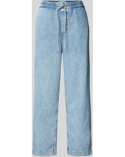 Marc O' Polo Jeans mit elastischem Bund - Blau
