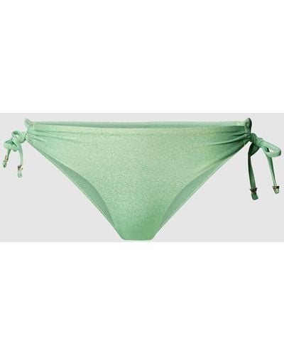 Guess Bikini-Hose mit seitlicher Schnürung - Grün