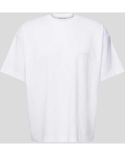 VTMNTS Oversized T-Shirt aus reiner Baumwolle - Weiß