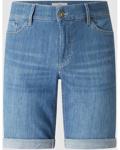 Brax Korte Modern Fit Jeans Met Stretch - Blauw