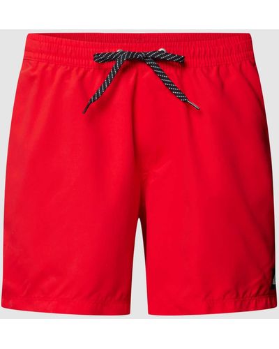 Quiksilver Badehose mit Tunnelzug Modell 'EVERYDAY SOLID VOLLEY' - Rot