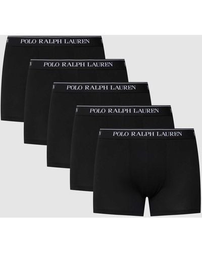 Polo Ralph Lauren Boxershort Met Labeldetail - Zwart