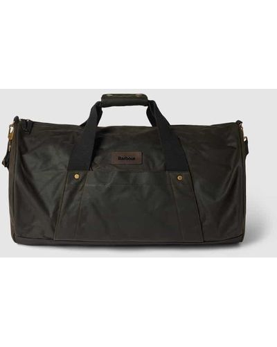 Barbour Weekender mit Label-Detail - Schwarz