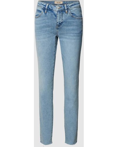 Mos Mosh Jeans Met Steekzakken - Blauw