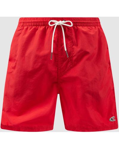 O'neill Sportswear Badehose mit Eingrifftaschen - Rot