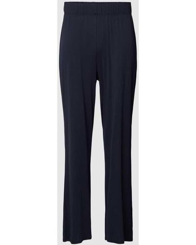 Marc O' Polo Pyjama-Hose mit elastischem Bund Modell 'Summer' - Blau